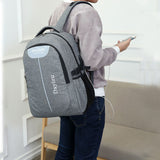 Backpack USB Charging <br> Canvas Backpack  - strapsandbrass.com