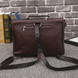 Briefcase | Messenger Bag <br> Genuine Leather Handbag  - strapsandbrass.com