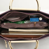 <bold>Tote Crossbody Bag & Purse Set <br>Vegan-Leather Handbag  - strapsandbrass.com