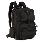 Backpack Military & Tactical <br> Nylon Backpack Black - strapsandbrass.com