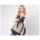 <bold>Hobo / Shoulder Bag  <br>Vegan-Leather Handbag  - strapsandbrass.com