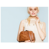 <bold>Crossbody  / Shoulder Bag  <br>Vegan-Leather Handbag  - strapsandbrass.com