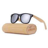 Handcrafted Sunglasses (Unisex) <br> Bamboo & Glass Sunglasses C1 - strapsandbrass.com