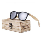 Handcrafted Sunglasses (Unisex) UV400 <br> Bamboo & Glass Sunglasses gblack - strapsandbrass.com