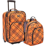 famous 2-pc carry-on rolling upright and luggage set Luggage  - strapsandbrass.com