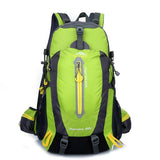 Hiking / Climbing Backpack <br> Nylon Backpack Green Color - strapsandbrass.com