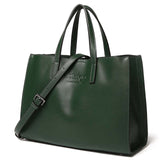 <bold>Tote / Crossbody Bag <br>Genuine-Leather Handbag 2 - strapsandbrass.com