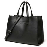 <bold>Tote / Crossbody Bag <br>Genuine-Leather Handbag 3 - strapsandbrass.com