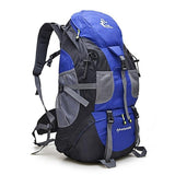 Hiking / Climbing Backpack <br> Nylon Backpack Blue - strapsandbrass.com