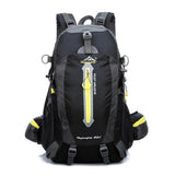 Hiking / Climbing Backpack <br> Nylon Backpack Black Color - strapsandbrass.com