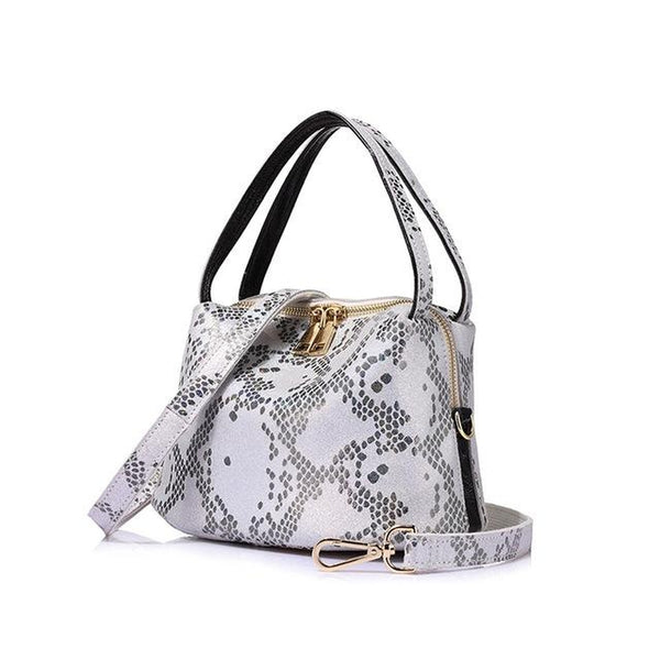 Hobo / Tote Bag  <br>Genuine-Leather Handbag Beige - strapsandbrass.com
