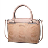 <bold>Messenger / Shoulder Bag  <br>Vegan-Leather Handbag Beige - strapsandbrass.com