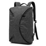 Backpack USB Charging <br> Nylon Backpack Black - strapsandbrass.com