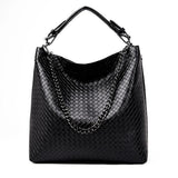 <bold>Bucket | Tote Bag  <br>Vegan-Leather Handbag Black - strapsandbrass.com