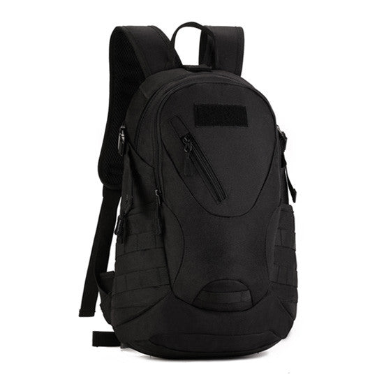 Copy of Backpack Military & Tactical <br> Nylon Backpack Black - strapsandbrass.com