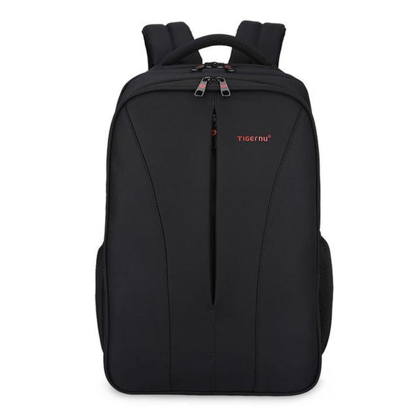 Backpack USB Charging<br> Nylon Backpack Black - strapsandbrass.com