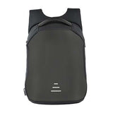 Copy of Backpack USB Charging & Anti-Theft<br>Vegan Leather Backpack Black - strapsandbrass.com