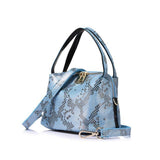 Hobo / Tote Bag  <br>Genuine-Leather Handbag Blue - strapsandbrass.com