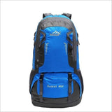 Hiking / Climbing Backpack <br> Nylon Backpack Blue - strapsandbrass.com