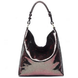 <bold>Hobo / Tote Bag <br>Genuine-Leather Handbag Bronze - strapsandbrass.com
