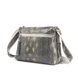 <bold>Satchel  / Crossbody Bag <br>Genuine-Leather Handbag Gray - strapsandbrass.com