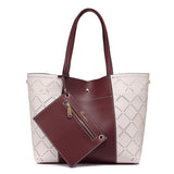 <bold>Tote  / Shoulder Bag  <br>Vegan-Leather Handbag Khaki - strapsandbrass.com