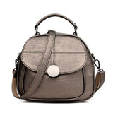 <bold>Messenger  / Crossbody Bag  <br>Vegan-Leather Handbag Gold - strapsandbrass.com