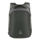Copy of Backpack USB Charging & Anti-Theft<br>Vegan Leather Backpack Gray - strapsandbrass.com