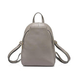 <bold>Fashion Backpack <br>Genuine-Leather Fashion Backpack Gray - strapsandbrass.com