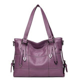 <bold>Hobo | Tote Bag  <br>Vegan-Leather Handbag Purple - strapsandbrass.com