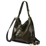 <bold>Hobo  / Tote Bag <br>Genuine-Leather Handbag Mustard - strapsandbrass.com