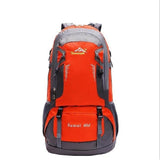 Hiking / Climbing Backpack <br> Nylon Backpack Orange - strapsandbrass.com