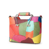 <bold>Tote / Top-Handle Bag <br>Vegan-Leather Handbag Orange - strapsandbrass.com