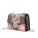 <bold>Satchel / Crossbody Bag <br>Genuine-Leather Handbag Pink - strapsandbrass.com