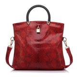 <bold>Bucket / Crossbody Bag <br>Genuine-Leather Handbag Red - strapsandbrass.com