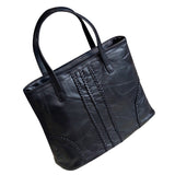 <bold>Tote / Shoulder Bag <br>Genuine-Leather Handbag Style 2 - strapsandbrass.com