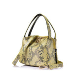Hobo / Tote Bag  <br>Genuine-Leather Handbag Yellow - strapsandbrass.com