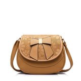 <bold>Crossbody / Shoulder Bag <br>Vegan-Leather Handbag Orange - strapsandbrass.com