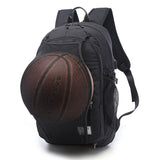 Backpack USB Charging & Water Resistant <br> Oxford Backpack basketball net 1 - strapsandbrass.com