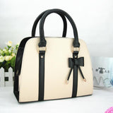 <bold>Top-Handle  / Crossbody Bag <br>Vegan-Leather Handbag Beige - strapsandbrass.com