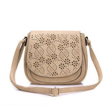 <bold>Crossbody / Shoulder Bag <br>Vegan-Leather Handbag Beige - strapsandbrass.com