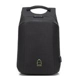 Backpack USB Charging & Anti-Theft<br> Ox Backpack black - strapsandbrass.com