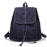 <bold>Fashion Backpack<br>Canvas Fashion Backpack Black backpack - strapsandbrass.com