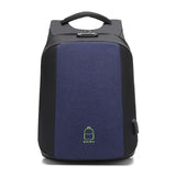 Backpack USB Charging & Anti-Theft<br> Ox Backpack blue - strapsandbrass.com