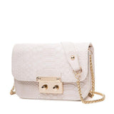 <bold>Crossbody / Shoulder Bag <br>Vegan-Leather Handbag Cream - strapsandbrass.com