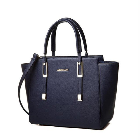 <bold>Messenger / Tote Bag  <br>Vegan-Leather shoulder bags  - strapsandbrass.com