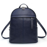 <bold>Fashion Backpack <br>Vegan-Leather Fashion Backpack deep Blue backpack - strapsandbrass.com