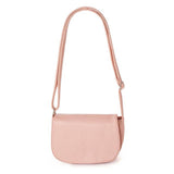 <bold>Crossbody / Shoulder Bag  <br>Vegan-Leather Handbag l Pink - strapsandbrass.com