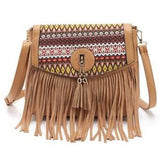 <bold>Tote  / Shoulder Bag <br>Vegan-Leather Handbag Brown - strapsandbrass.com