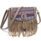 <bold>Tote  / Shoulder Bag <br>Vegan-Leather Handbag Khaki - strapsandbrass.com
